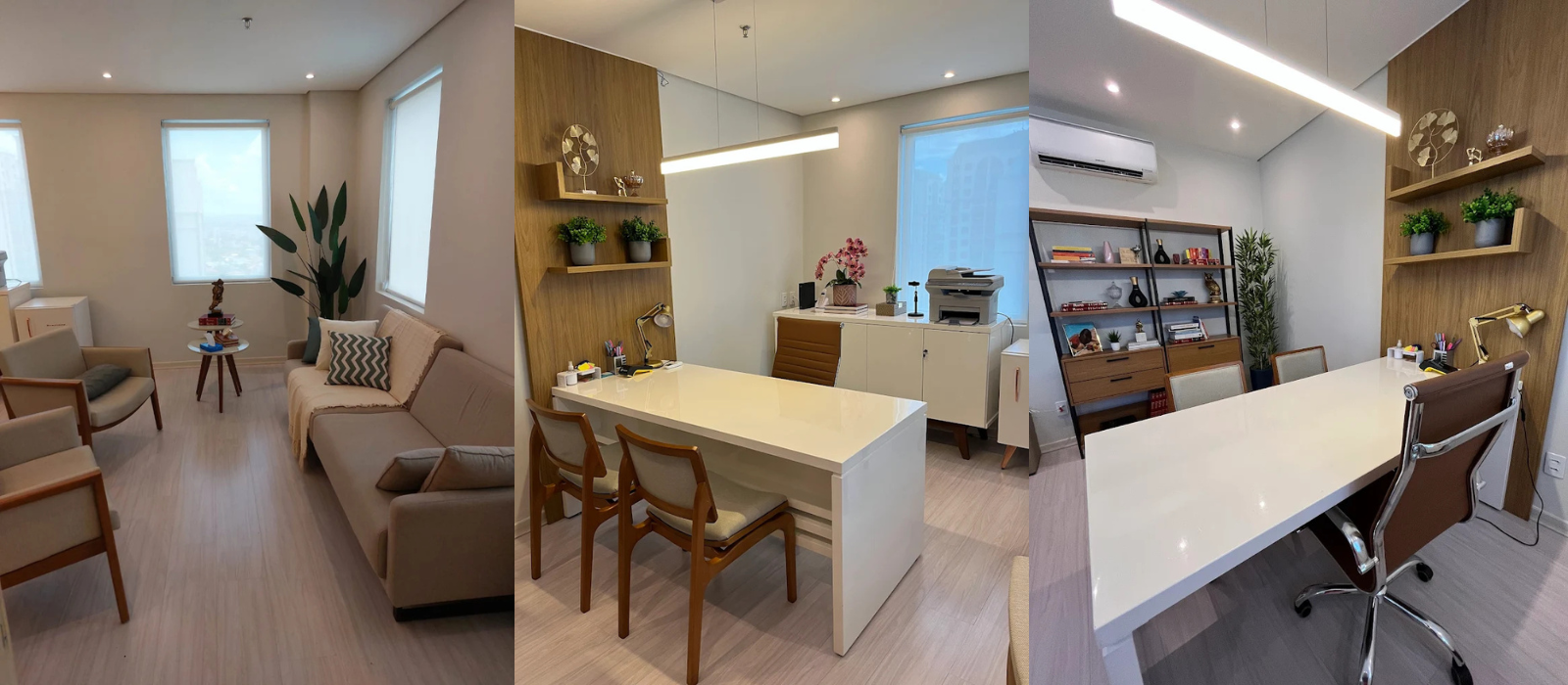 Sala de atendimento — Clínica Minds